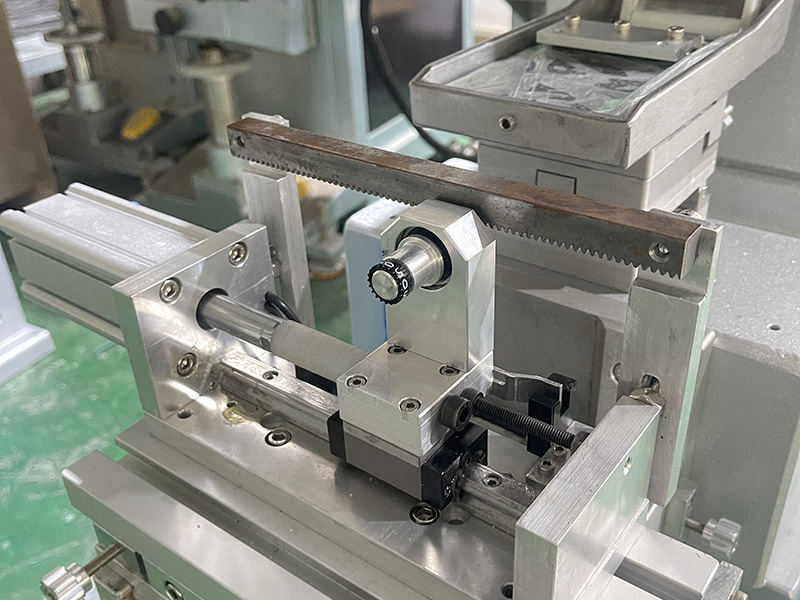 Машина для тампопечати со счетчиком колес