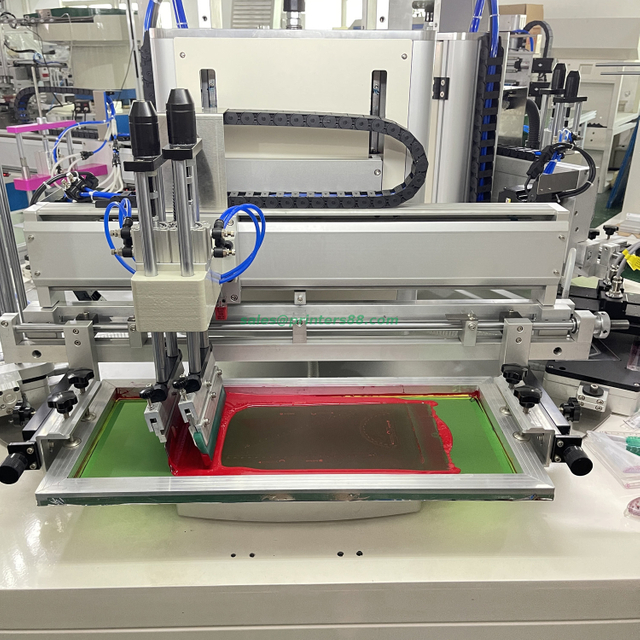 Автоматическая ротационная трафаретная печатная машина для весов 