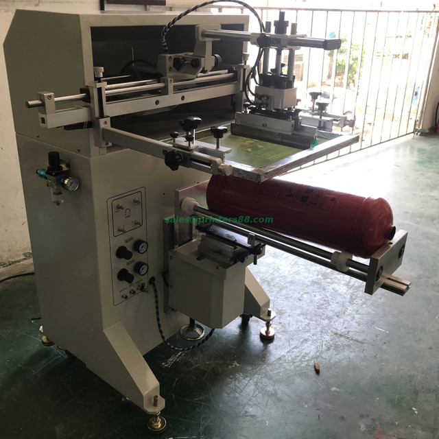 Машина для трафаретной печати огнетушителей (HX-2A)