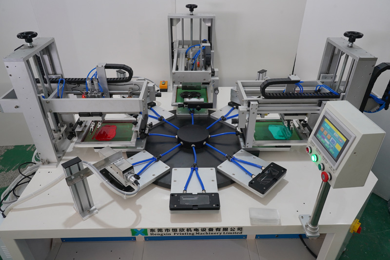 3-х цветная плоская машина для шелкотрафаретной печати - новый продукт