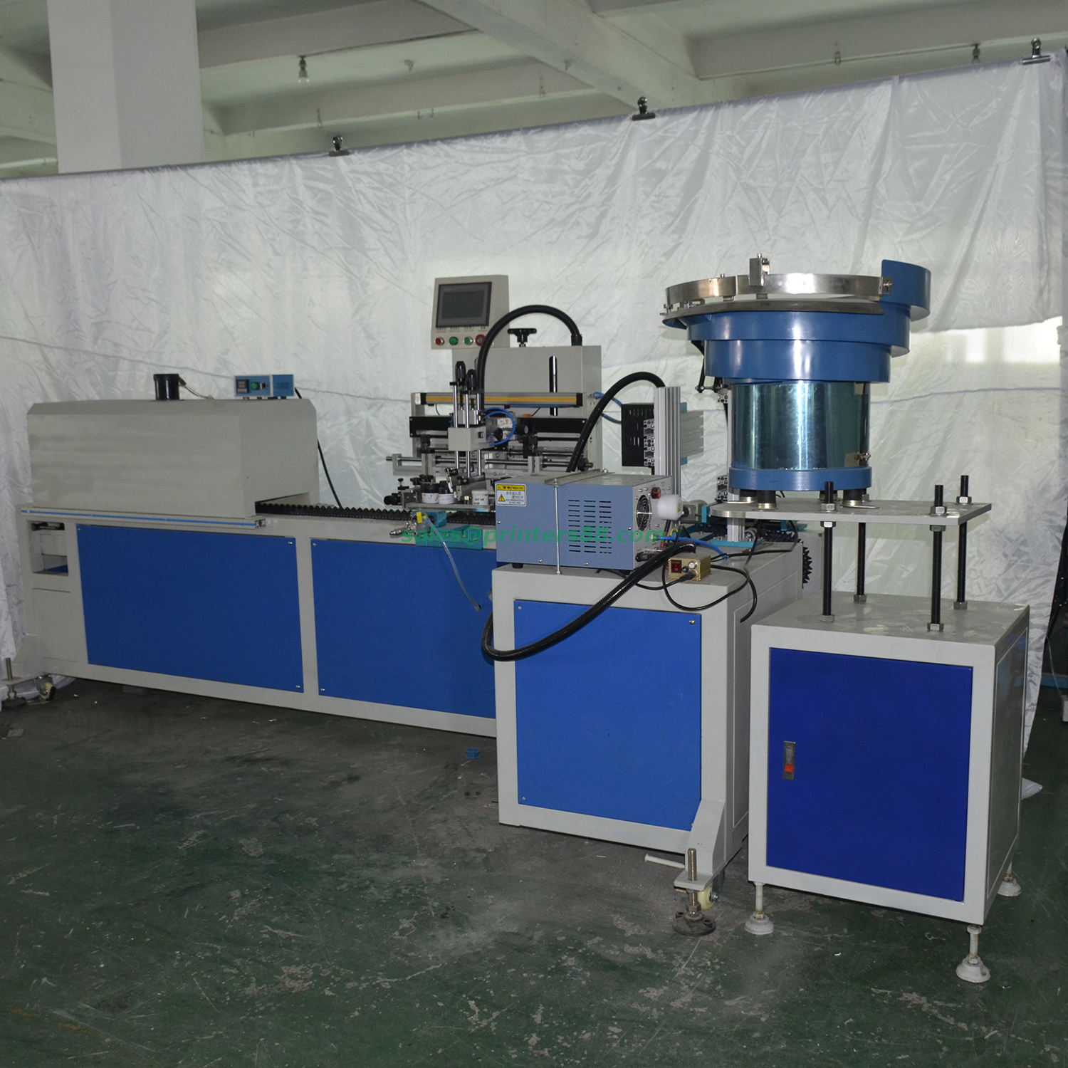 Автоматическая машина для трафаретной печати одноразовых шприцев (HX-ZT)