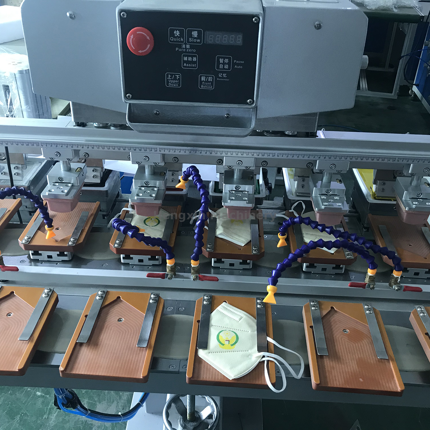 Шестицветная тампопечатная машина (M6/C)