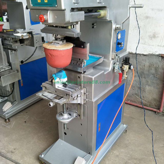 Одноцветный тампонный принтер для печати каблука обуви (M1-XT)