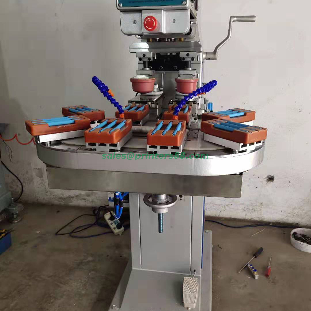 двухцветный тампонный принтер с конвейером (M2/C)