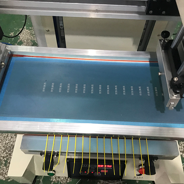 Настольный экранный принтер с рабочим столом с Т-образным пазом (HX-2030T)