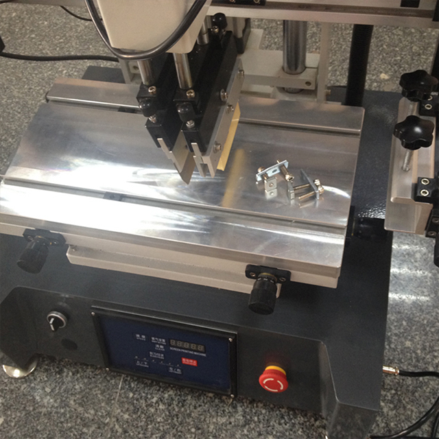 Настольный экранный принтер с рабочим столом с Т-образным пазом (HX-2030T)