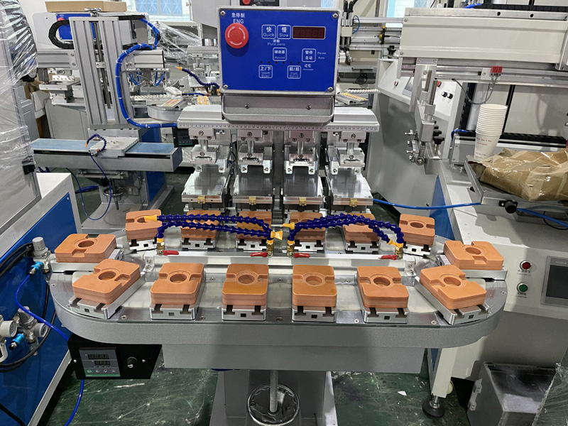 4-цветный тампонный принтер Ink Cup продан в Украину 