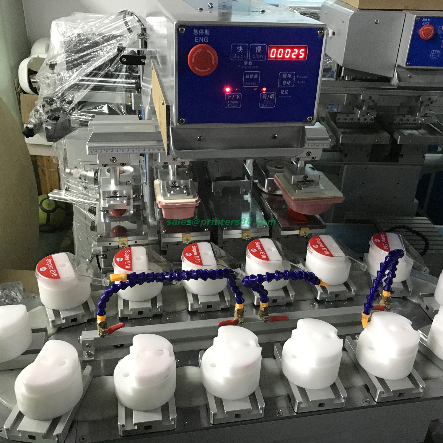 4-цветный принтер для печати на пластиковой крышке (P4/CK)