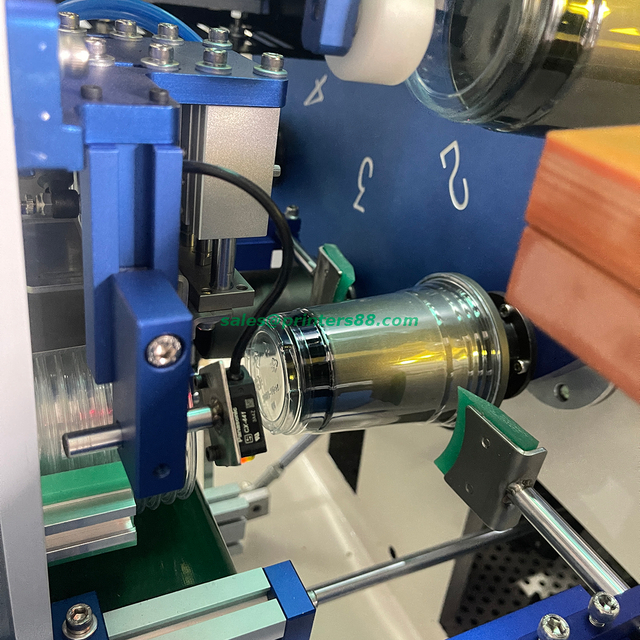 Многоцветная машина для трафаретной печати одноразовых пластиковых стаканчиков для чая с молоком (HX-1SR-LED)