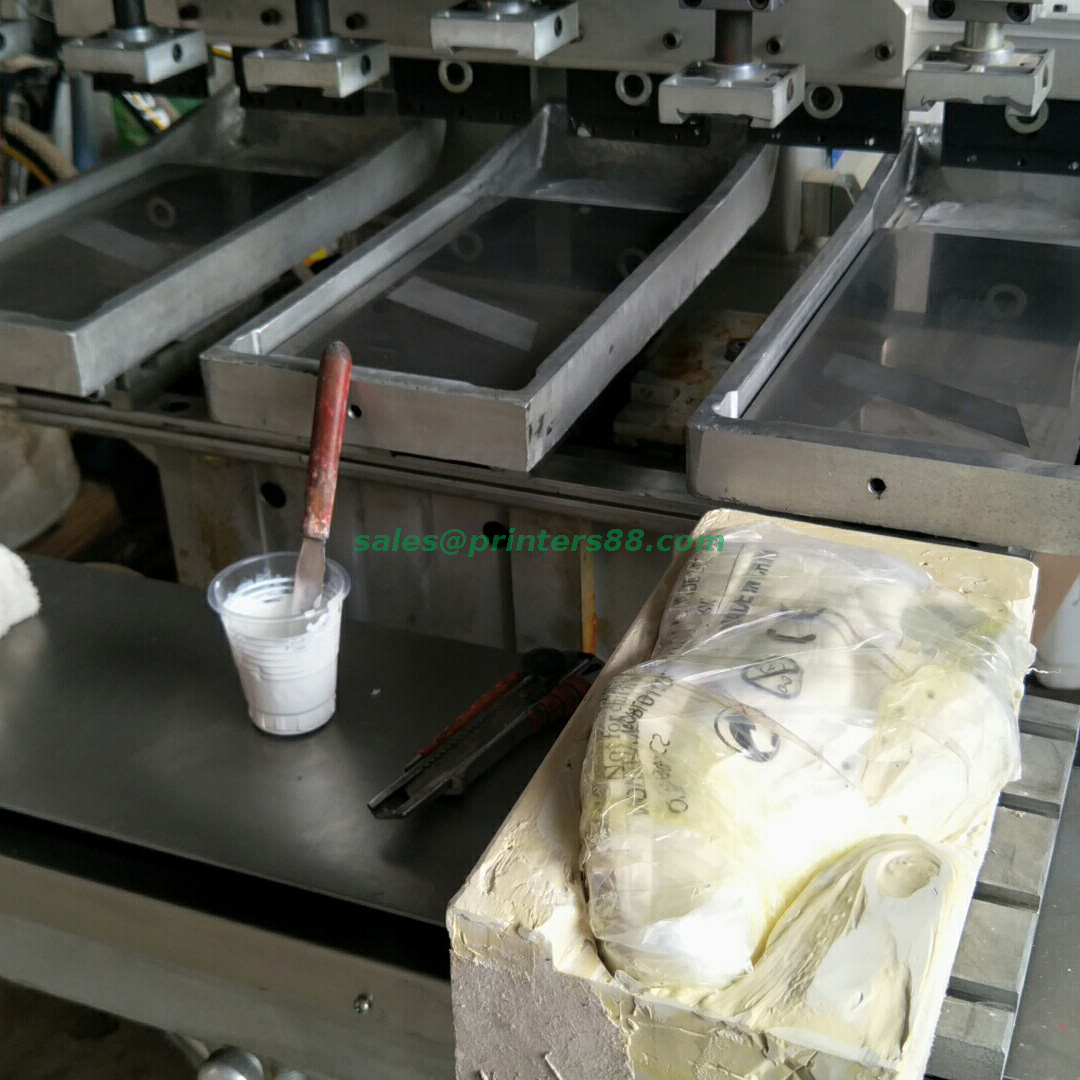 Четырехцветный тампонный принтер (открытый лоток для чернил) (M4/S)