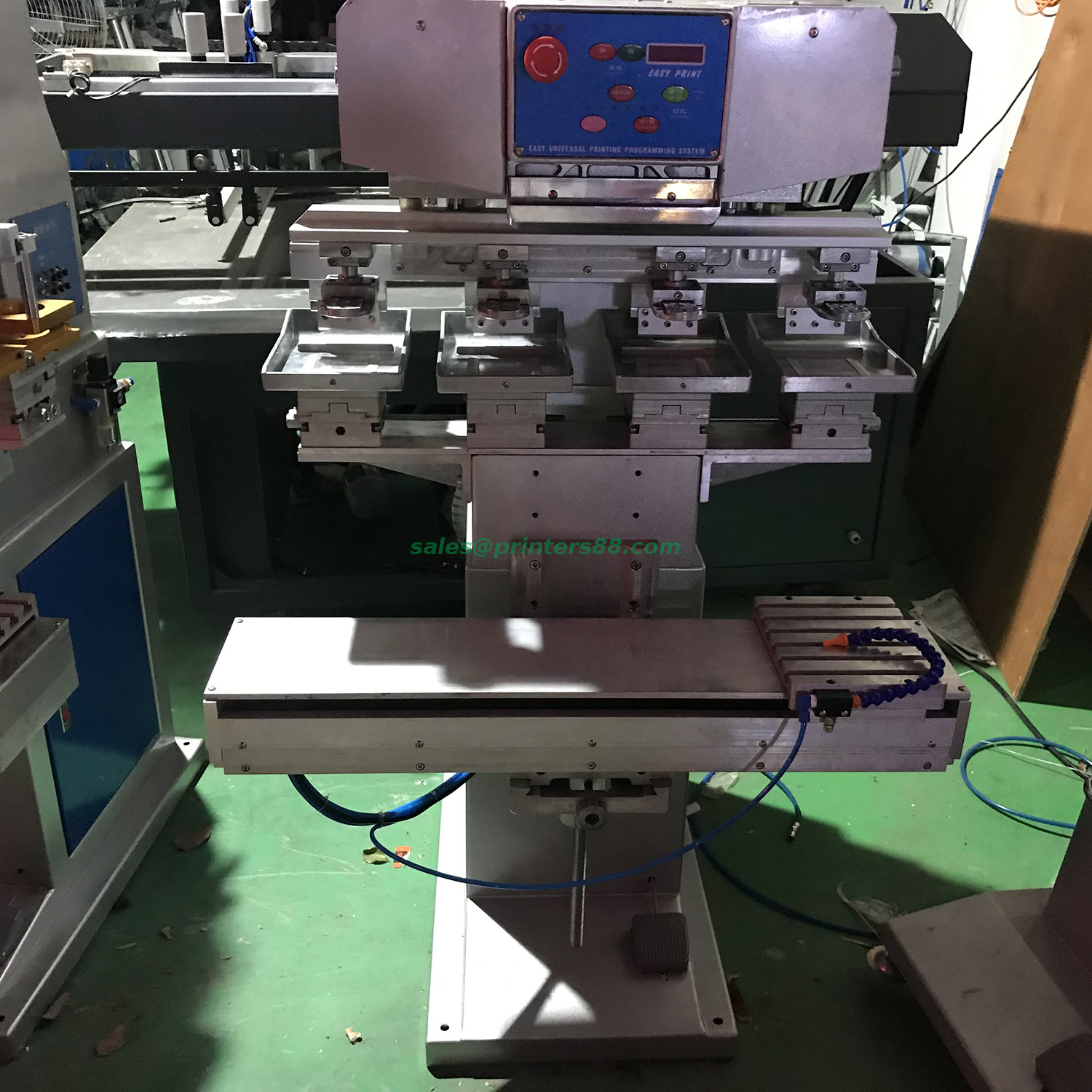 Четырехцветный тампонный принтер (открытый лоток для чернил) (M4/S)