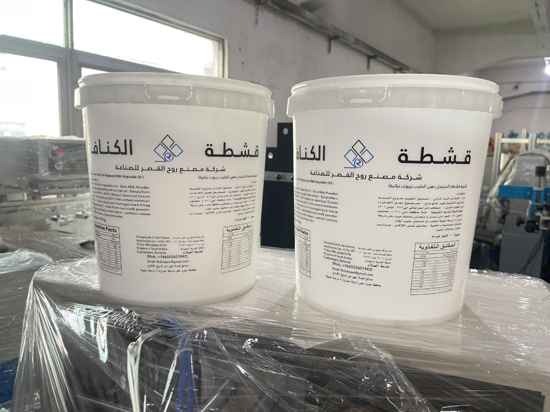 5-галлонный ковшовый трафаретный принтер отправляется в США