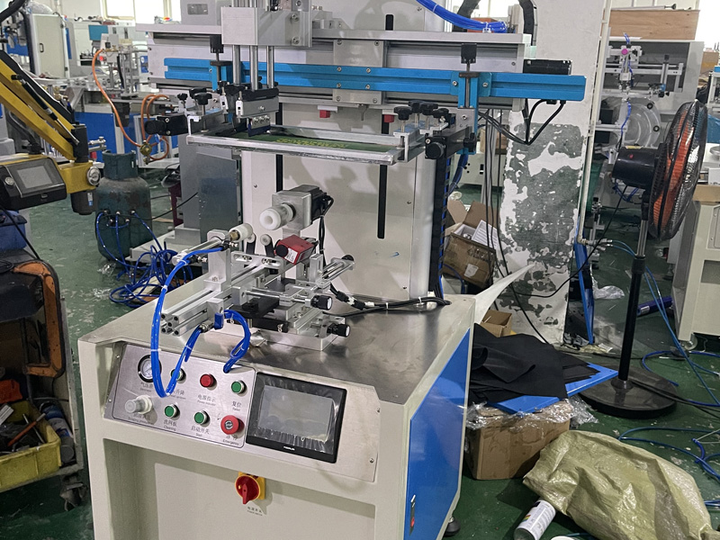 Трафаретный принтер с сервоприводом и оптическим датчиком продан в Турцию 